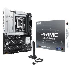 ASUS PRIME Z890-P WIFI ATX Motherboard - LGA1851, DDR5, WiFi 7, TB4 ASUS PRIME Z890-P WIFI ATX Motherboard - LGA1851, DDR5, WiFi 7, TB4